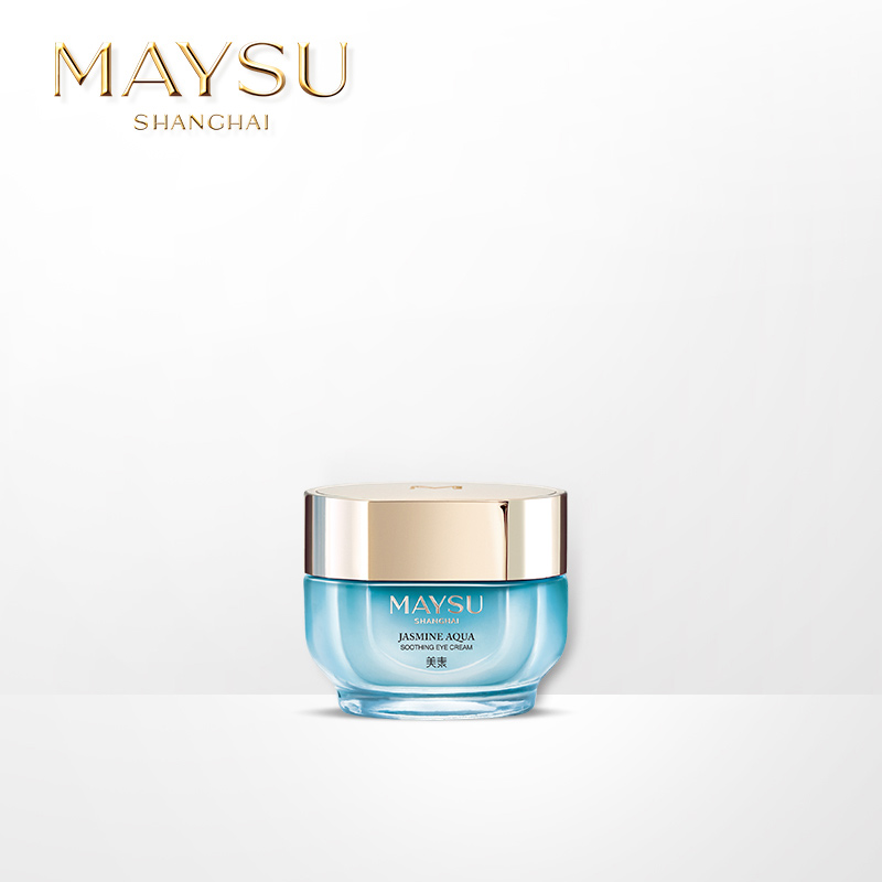MAYSU/美素玉露凝香舒缓保湿精华眼霜  保湿补水淡细纹化妆品