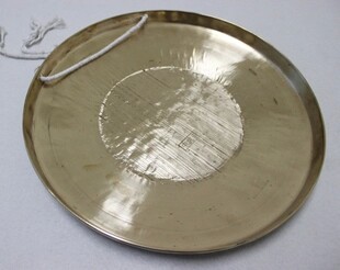 33CM mid-tiger-gong-gong brass gong 33 cm instrument instrumental in the sound of the gong