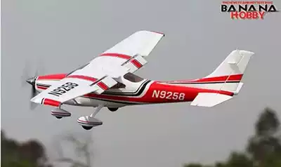 1 4 Mesesna 182 EPO electric aircraft novice exercise machine 5 flight lights with flaps