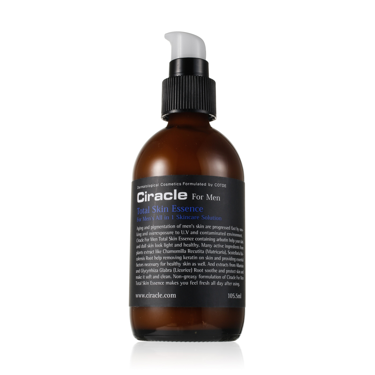 卓悦Ciracle稀拉克儿美白补水保湿紧致祛痘粉刺男士精华乳液105ml