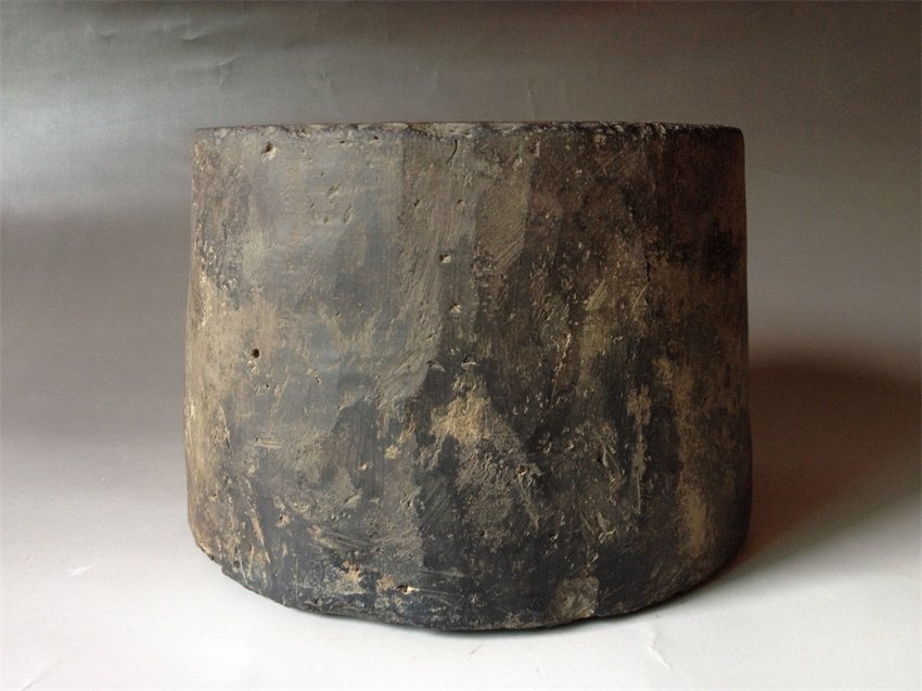 The Ming and Qing temples use Taihu mud brick carved large incense burner rare and major open door Ancient to play antique Pareal Pau