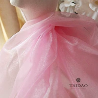 gai ánh sáng vải organza cưới váy vải ánh sáng DIY handmade chất liệu màu Ruansha - Vải vải tự làm cotton 2 chiều