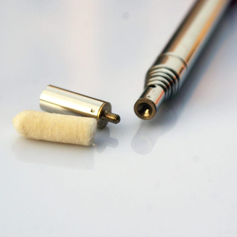 Electronic whiteboard pen accessories 8mm diameter felt head Telescopic whip with felt head