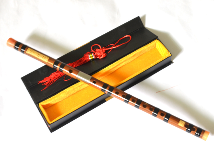 239 bamboo flute Jiangnan 2 Festival flute double inserted white bronze mouth inlaid with horns Zhang Rain making professional playing flute