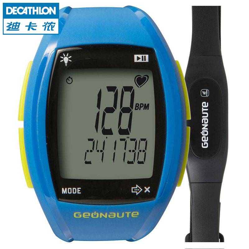 迪卡侬 心率表 跑步系列有心率带 自行车骑行手表 GEONAUTE 310