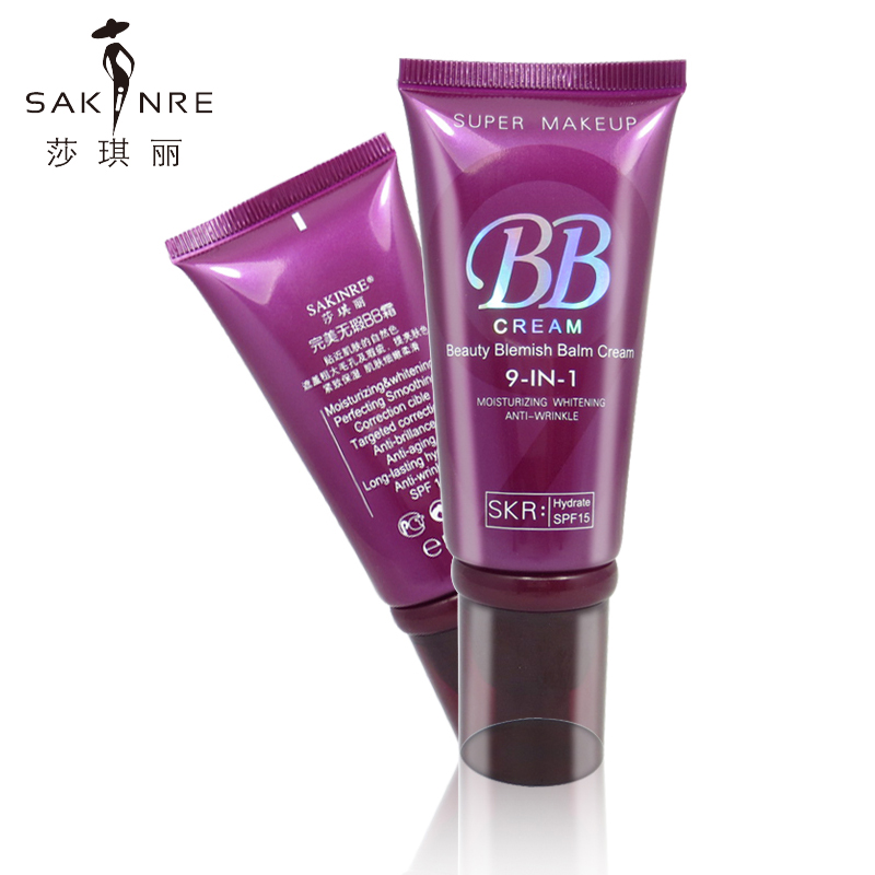 Sakinre/莎琪丽 bb霜提亮肤色保湿美白7小时不脱妆bb霜遮瑕粉底