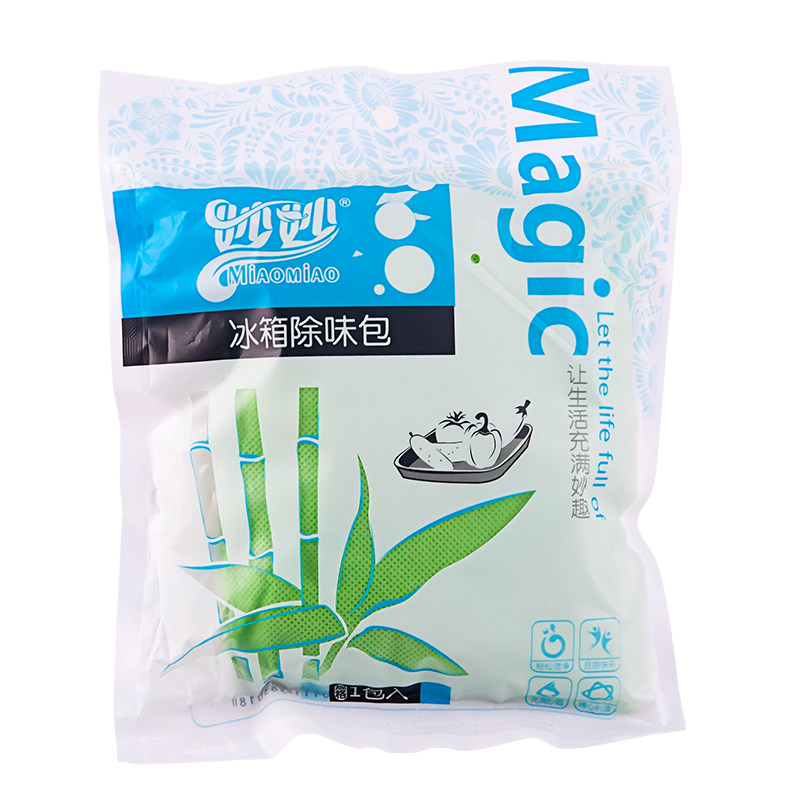 【天猫超市】妙妙 M8301冰箱除味包/除臭防霉保鲜除异味竹炭包