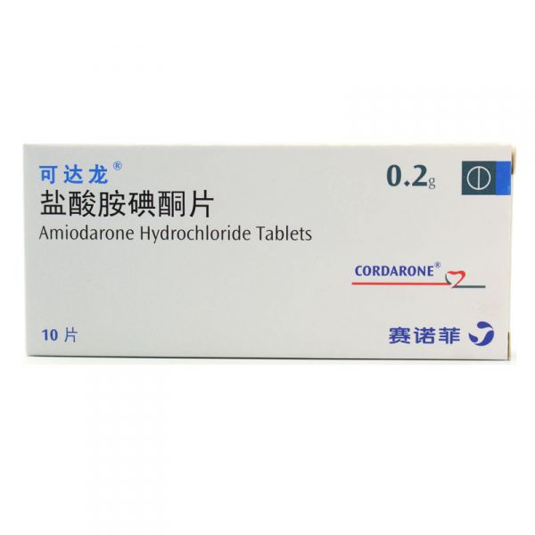 可达龙 可达龙 盐酸胺碘酮片 0.2g*10片/盒