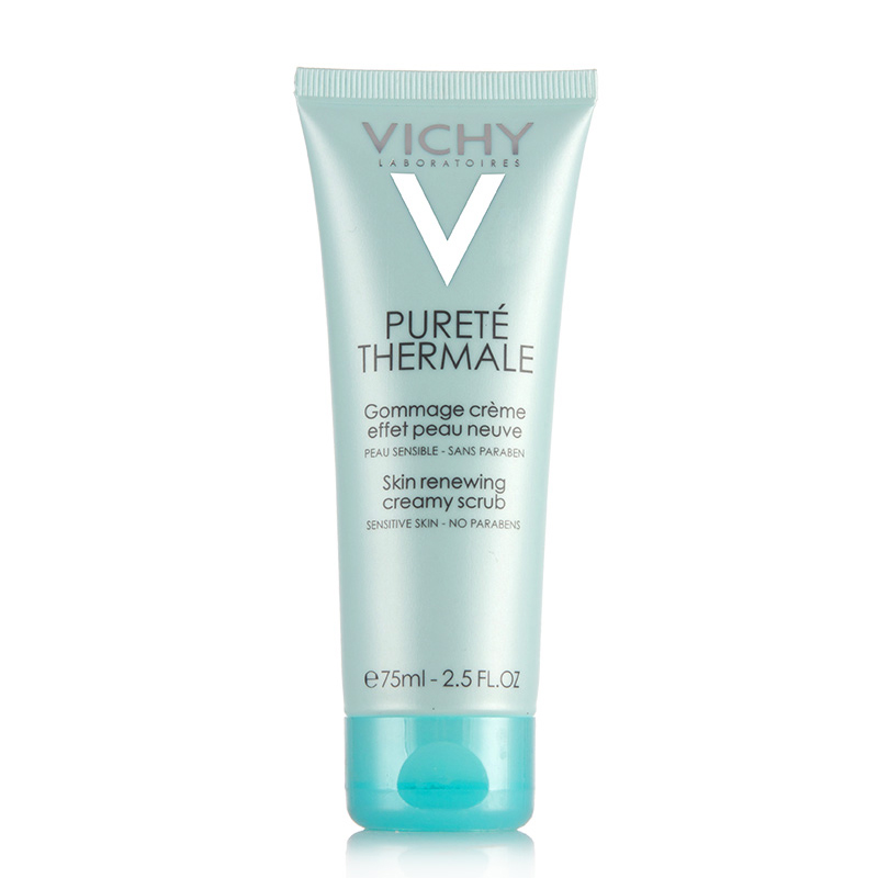 Vichy/薇姿温泉纯净焕新磨砂霜75ml 温和清洁去角质磨砂舒缓保湿