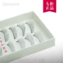 Lương tâm chất lượng hàng hóa Đài Loan thủ công lông mi giả tự nhiên 217 # sợi bông thực tế tự nhiên gel kích mí the face shop