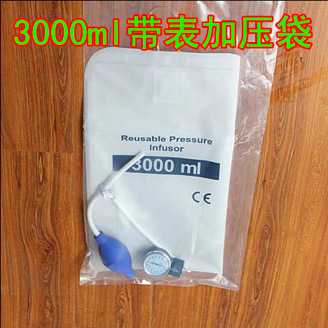 Infusion pressure bag with table pressure bag New 3000ml blood transfusion pressure device Infusion pressure device