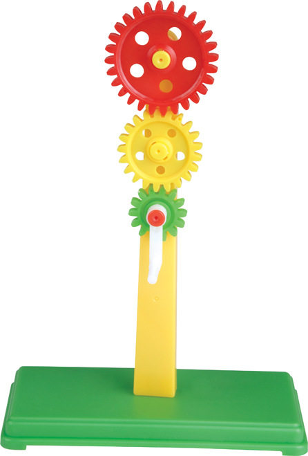 Gear set and bracket Elementary school science experiment equipment Teaching equipment