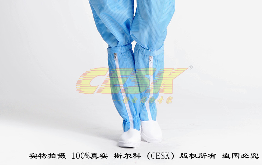 Anti-static long shoes leather dust-free clean boots high shoes hard bottom dustproof cloth shoes electronic factory work shoes