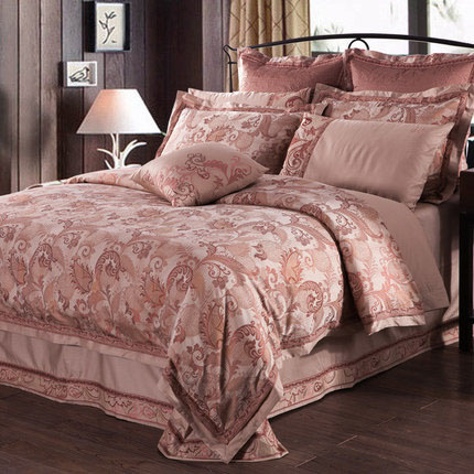 Gold number Epic family All cotton Guns satin embroidered with four sets of bed products K063 Taiping Sheng High Stalls Gift