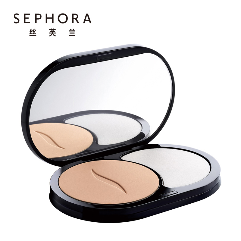 Sephora/丝芙兰持妆哑光粉饼控油提亮肤色遮瑕