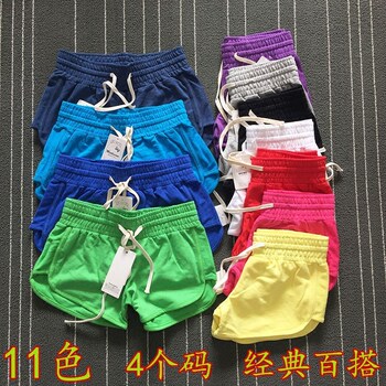 ພາກຮຽນ spring ແລະ summer ສັ້ນສີແຂງໃຫມ່ summer pants ຮ້ອນວ່າງໃຫມ່