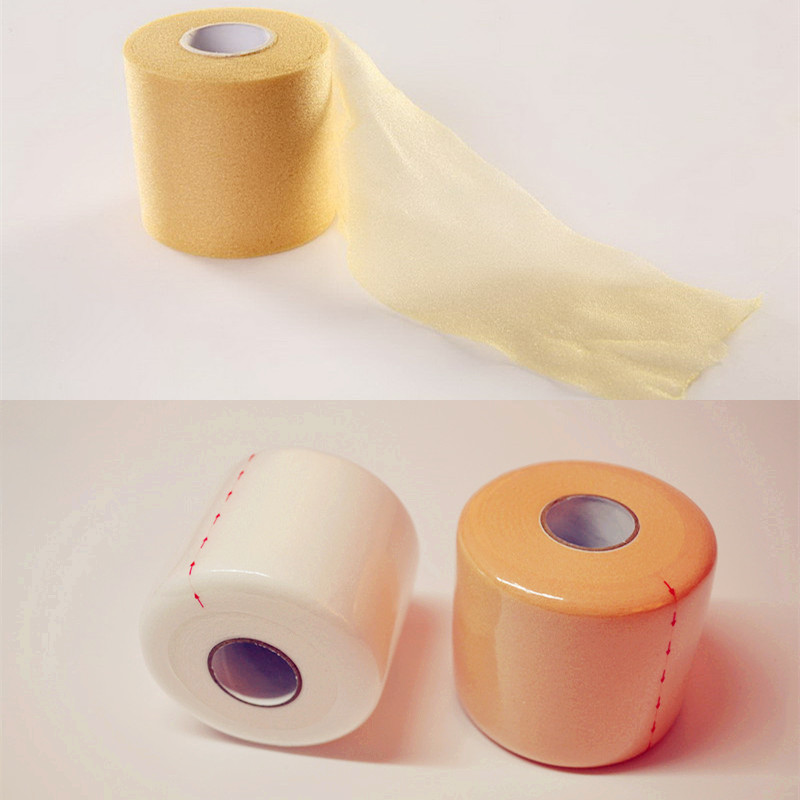 Hypoallergenic skin film bottom layer foam film artificial film sponge foam bandage football ankle bottoming bandage