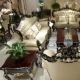 Phong cách châu Âu phòng khách góc một vài mặt một vài rắn gỗ chạm khắc sofa bảng bên cạnh một hình vuông nhỏ một vài mun đồ nội thất sơn piano - Bàn trà Bàn trà