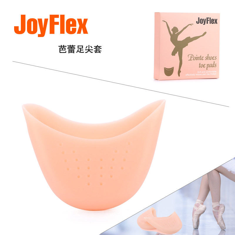 JoyFlex Ballet Toe Cover with Perforated Silicone Cover protects Toe High root Companion