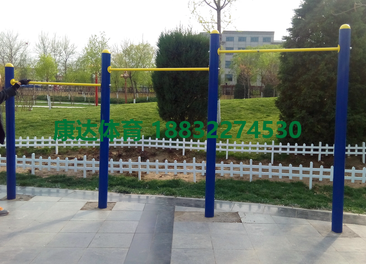Outdoor Outdoor Fitness Equipment Single Bar Square Park Sports Citation Up Single Double Bar Fitness Path