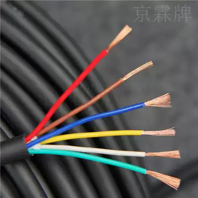 6-core 0 5 square TRVV sheath line signal line ultra-soft oil-resistant acid-resistant pure copper