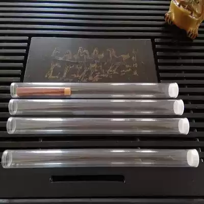 Supply packaging tube agargo line incense transparent plastic tube 7-inch long packaging tube
