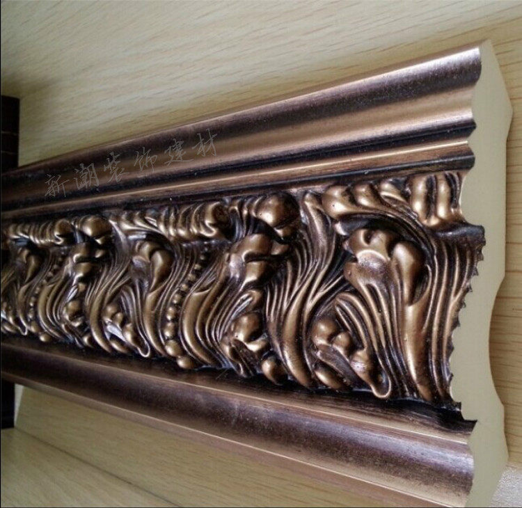 Special offer European-style PU line Carved corner line Roof line Yin corner line Living room bedroom suspended ceiling line 021AC root