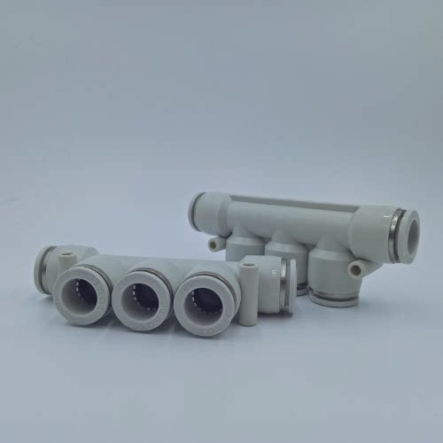 PKG6-4 premium white windpipe joint five-way diameter-changing joint PKG8-6 PKG10-8 PKG12-10 PKG12-10