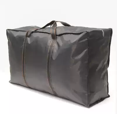 Extra-large thick waterproof Oxford cloth bag moving bag luggage bag bag travel storage bag woven bag snakeskin bag