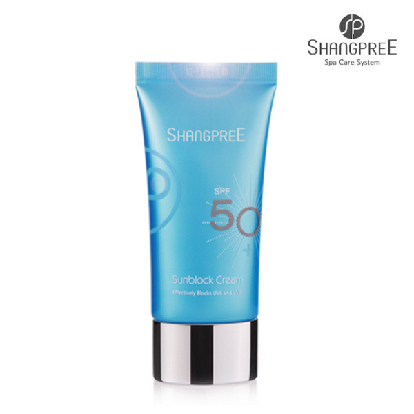 乐天网购SHANGPREE防晒霜清爽隔离保湿补水防晒SPF50
