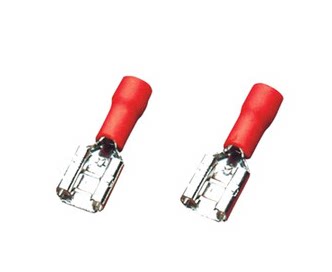 Wiring terminal Cold pressure terminal wire ear copper nose jacket insert spring male to insert terminal FDD 1-250