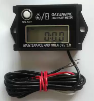 LCD display locomotive speed timer timer tach houmeter recallation waterproof