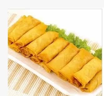 Total Vegetarian Spring Rolls Frozen Raw Products Hotel Snacks Snack Fried Snack 16