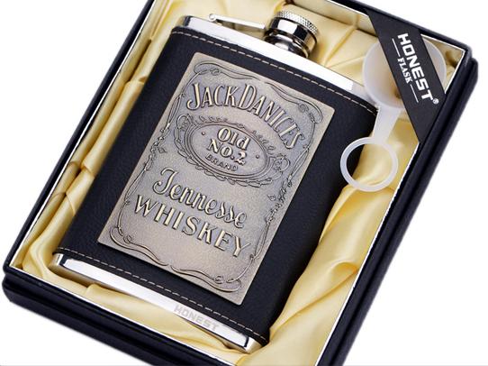 Bacheng Wine Kettle with outdoor portable upscale wine pot 304 stainless steel pot Russian 8 ounces