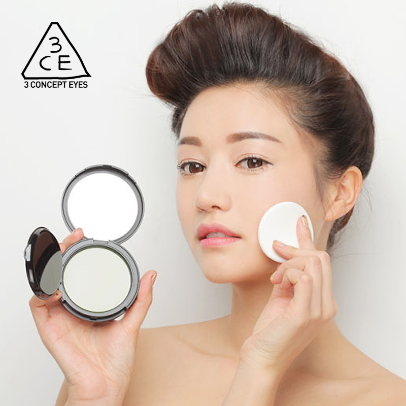 STYLENANDA官方 3CE BLOTTING POWDER完美遮瑕持久明亮粉饼
