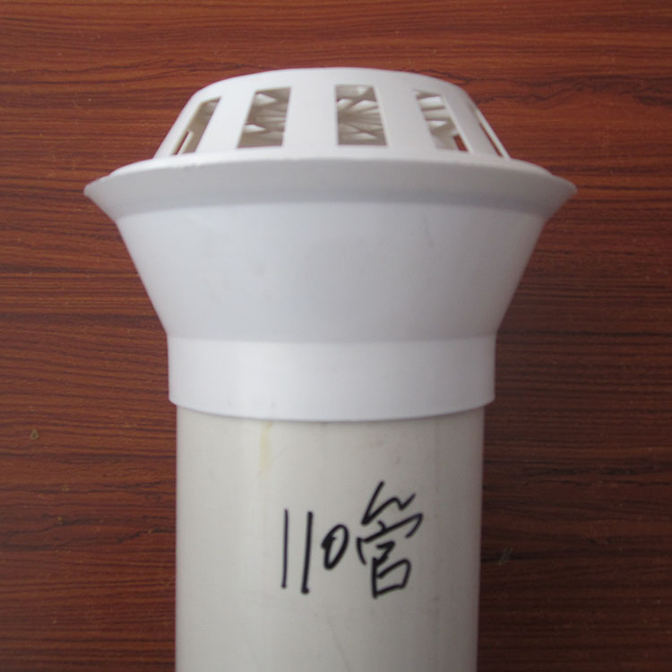 Thicken PVC 110 roof air - breathable flat head to prevent bird - proof exhaust pipe fittings accessories