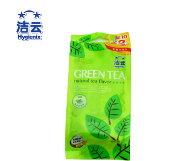 洁云正品原茶清香清洁湿巾纸 随身装成人10片20包特价全国包邮