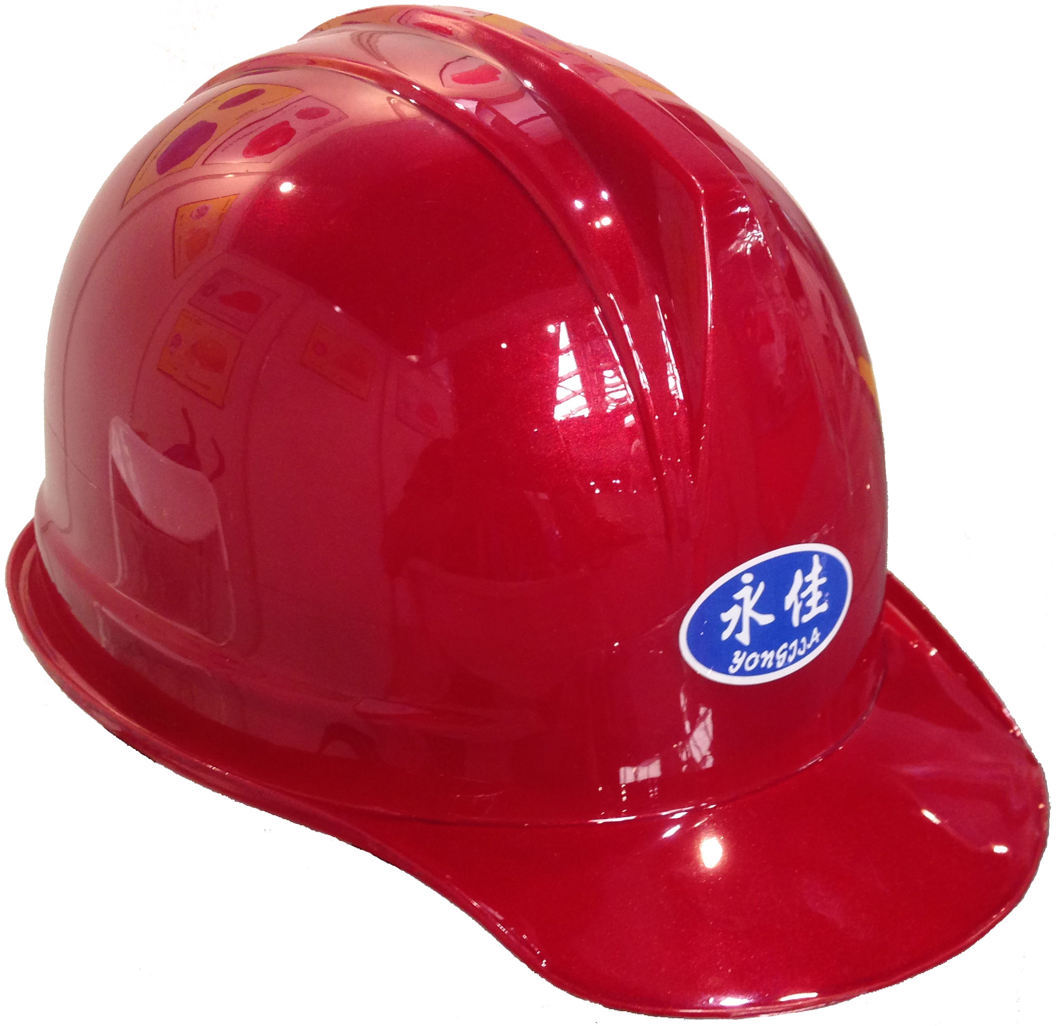 Yongjia 888 Yongjia ABS Engineering Plastic Safety Helmet 888-C Manufacturer Straight Hair