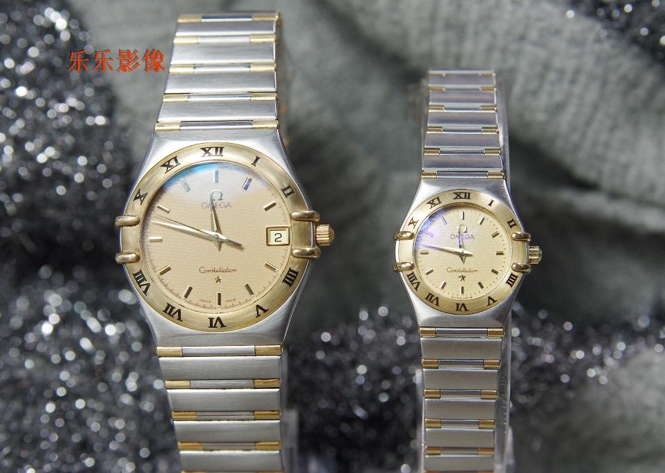 Domestic Spot 98 New Secondhand 18K Gold Swiss Omega Omega Omega Quartz Constellations New WATCH NEW