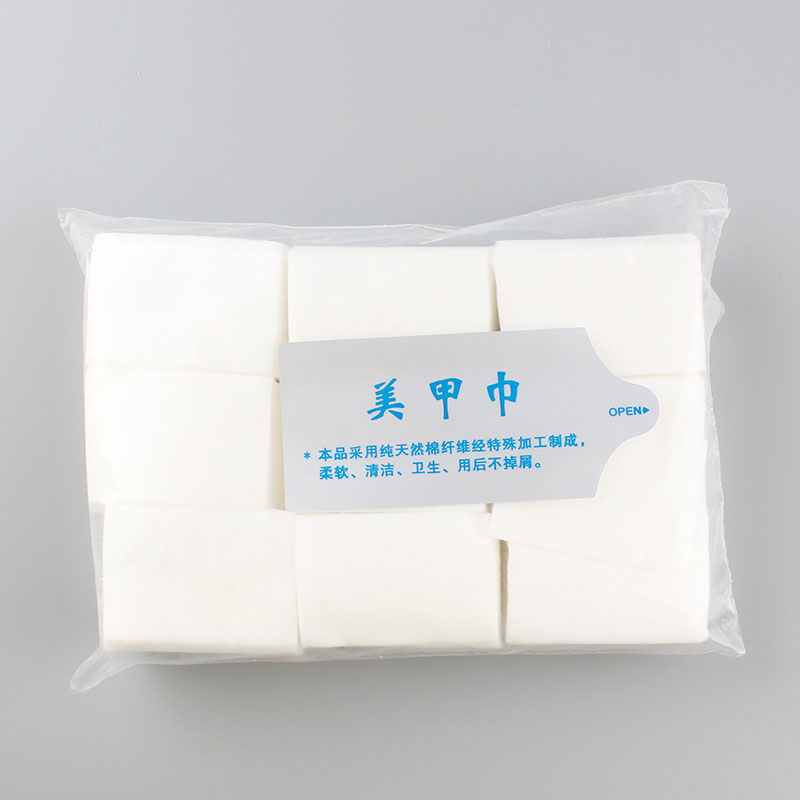 美甲用品卸除光疗甲油胶棉卸甲巾一次性棉巾洗指甲油专用批发