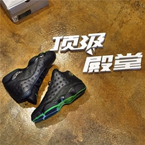 COOL City AIR JORDAN 13 retro black green 05 20th Anniversary edition 310004-031