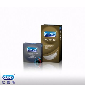 【Durex杜蕾斯】飙价格组合(金色超薄12入+飙风3台湾官网直邮进口