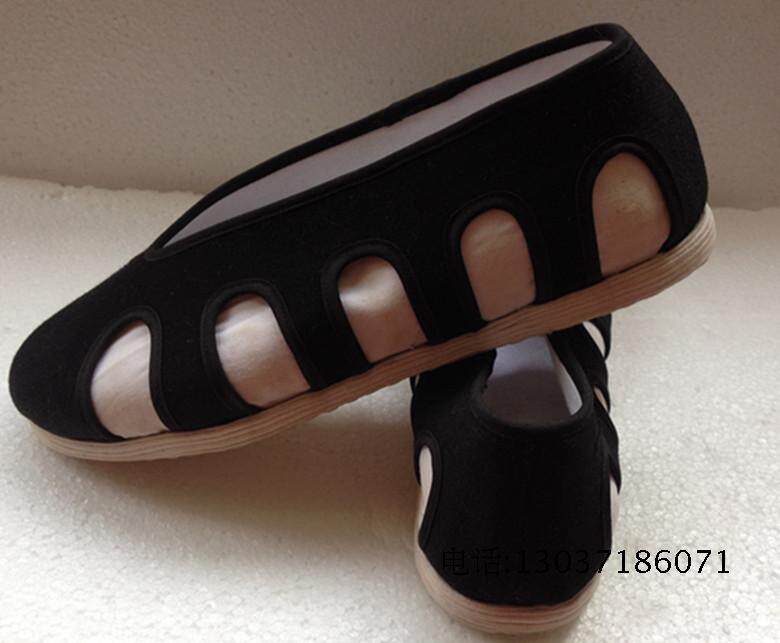 Thousand-layer bottom ten-square shoes) Taoist shoes) martial arts shoes) training shoes pure handmade soles) Wudang shoes tai chi shoes