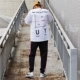 FNNKA Châu Âu và Hoa Kỳ Áo thun ngắn tay nam nam OVERSIZE đường phố lỏng lẻo nửa tay áo hip hop dơi áo sơ mi thủy triều