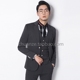 Bộ đồ vest nam mỏng của Kawasawa Anh màu xám carbon ba mảnh phù hợp với phiên bản Hàn Quốc của bộ vest vest phù hợp với nam giới shop do nam cao cap Suit phù hợp