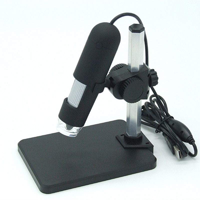 HD 1000x digital amplifier USB electron microscope send measurement software with photo and video