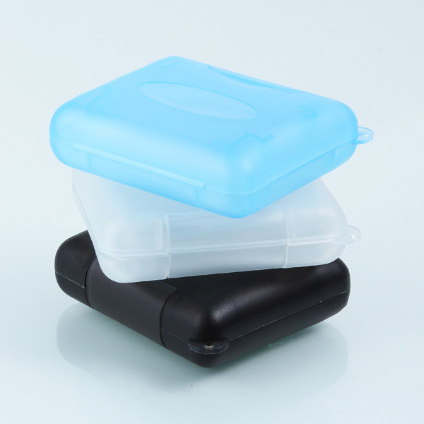 CF small white box suit CF waterproof case camera card box memory card containing box TF SD card box