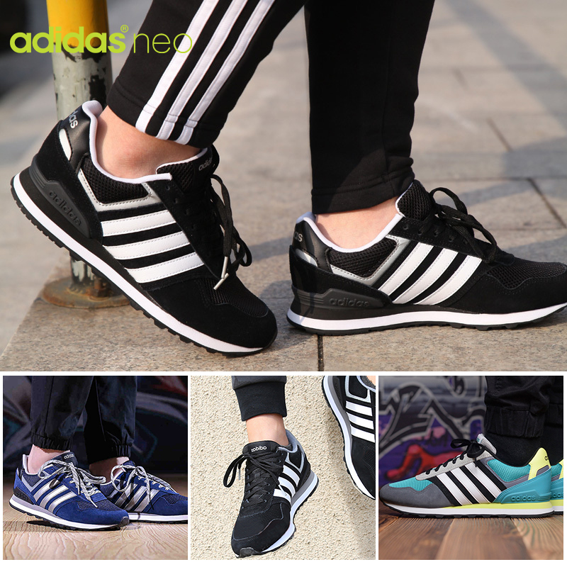 Купить кроссовки обувь Adidas Адидас Нео мужские подлинный спортивная ...