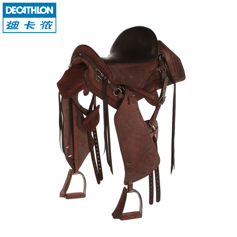迪卡侬 马鞍 西部鞍 马术用品 马具 FOUGANZA