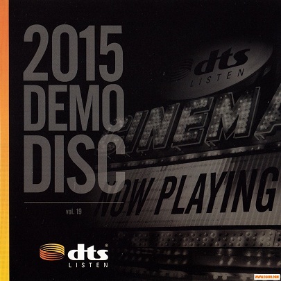 Original DTS:X 2015 DTS Blu-ray Demo Vol 19 Disc